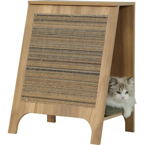 Console griffoir Boréal 3 en 1 vert L pour chat - zolux