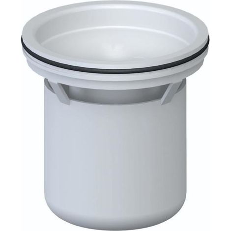 Siphon douche à l'italienne anti-odeur – Compatible bonde ORIO 2004-2010 – Polypropylène haute résistance – Coloris noir et blanc – Dallmer