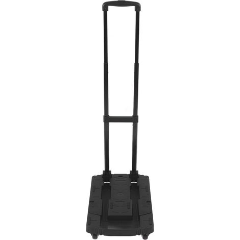Klappbarer Handwagen, 200 kg Tragkraft, Schwerlastwagen, 6 Räder, Reise-Autositz-Kinderwagen-Transportwagen mit erweiterter Plattform, Gepäcktrolley (1/5)