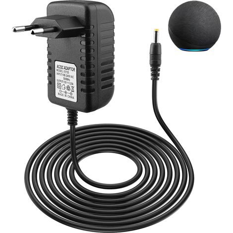 15W Alimentation pour 3ème 4ème 5ème Gen, 2M 15W 12V 1.25A Chargeur Alimentation Adaptateur Secteur pour 5 1ère 2ème génération Spot 3ème Chargeur Câble (1/5)