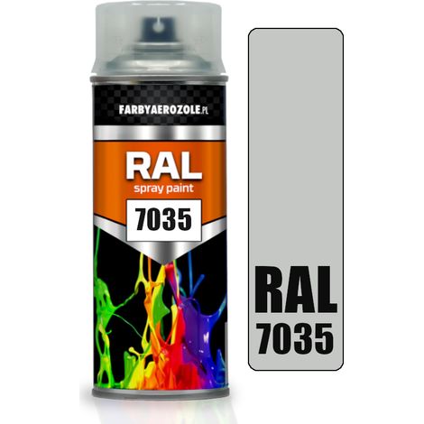 Vernice spray acrilica RAL 7035 grigio chiaro 400 ml Grigio chiaro opaco (1/2)
