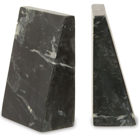 Premier Housewares Black Marble Bookends (1/5)