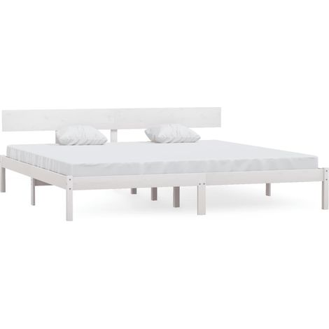 Maison Exclusive - Estructura de cama doble sin colchón madera ma