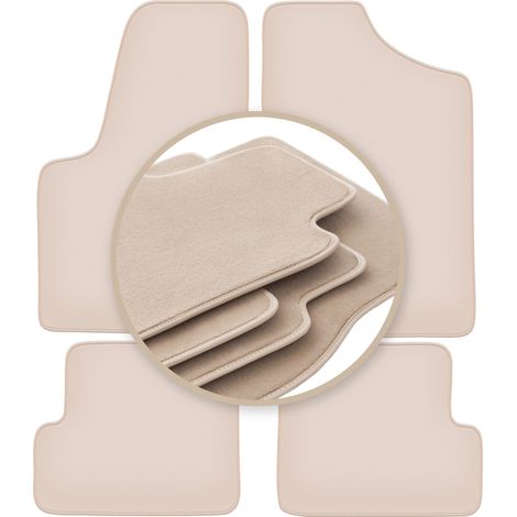 Tapis beiges PREMIUM pour : Fiat Seicento berline 1998-2010 (1/5)