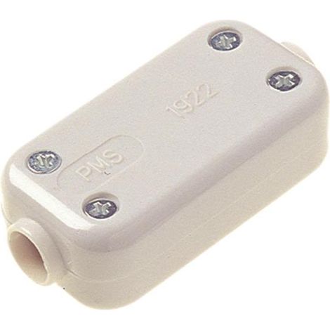 Dencon 2 Terminal Fixed Connector 5A White for Wiring