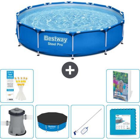 Bestway Steel Pro Rund - 305x76 cm - 7-teilig S191