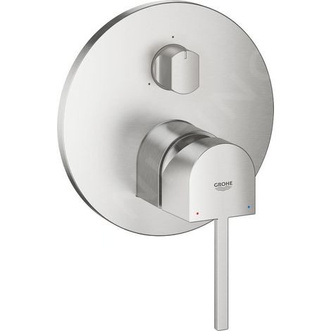 GROHE Plus Mitigeur monocommandé, avec inverseur 3 voies, montage (1/4)