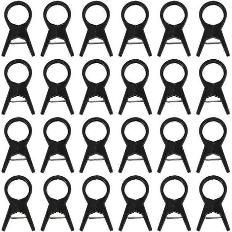 100 pièces plante Grafting clip plastique Gardening outil pour Cucumber Eggplant Watermelon rond Mouth plat Mouth (1/5)