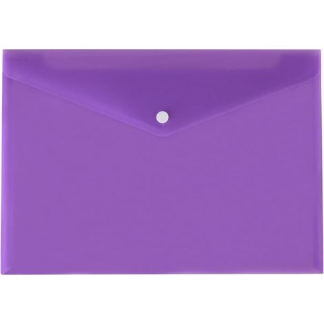 Carpeta para sobres tamaño A4 de satén morado