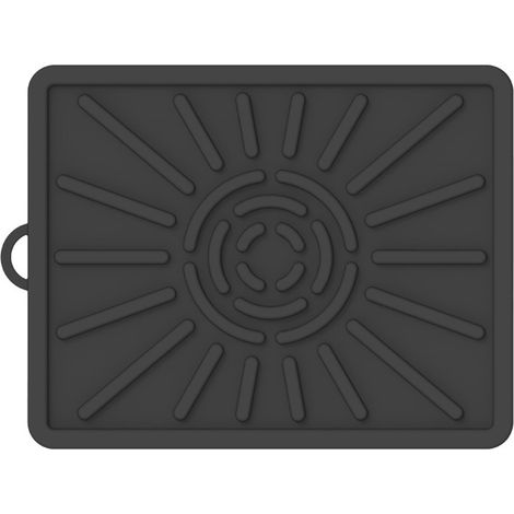 Tapis De Grill En Silicone - Résistant À La Chaleur Jusqu'à 260 °C - Anti-dérapant Avec Bords Surélevés - Pour Plan De Travail Cuisine Extérieure Et Four - 36 X 28,5 Cm - 1 Pièce (1/5)