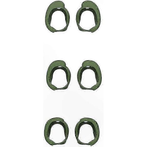 Silikon-Ohrstöpsel für geräuschunterdrückende Kopfhörer, staubdichte Schutzhüllen, Ersatzteile für Headsets und Ohrhörer, Nachfüllpackung, universelle Passform, dauerhafter Tragekomfort (1/5)