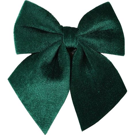 Ribbon Bow - Velvet Christmas Bow - Army Green - 30 cm Diameter - For Wreaths Trees Garlands - Indoor Outdoor Use - 1 Piece (1/5)