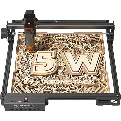 Graveur Laser, Performance Haute Vitesse, Caractéristiques de Sécurité Améliorées, UE, A5 Pro V2-5W, Wi-fi (1/2)