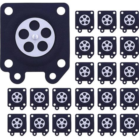 Lntyq 20 Pièces Diaphragme de Carburateur pour Walbro WA WT WY WZ Série, Kit Membrane Joint Carburateur Kit de Reparation OEM 95-526, 95-526-9, 95-526-9 (1/5)