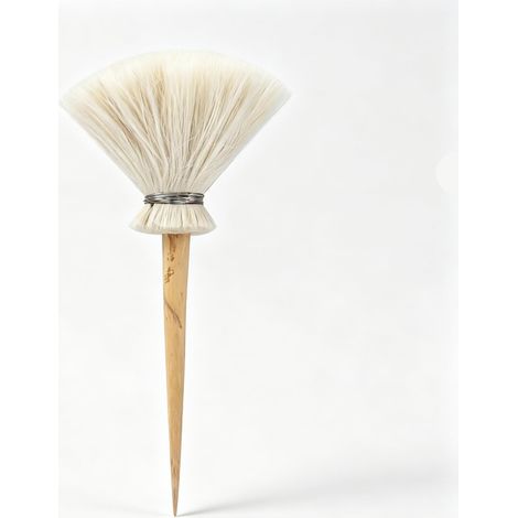 Pinceau Doux Pour épousseter, Pinceau Pour Peinture Acrylique, Réapprovisionnement En Eau En Céramique, Outil De Modélisation, Brosse De Nettoyage Pour Aquarelle, Lavage, Peinture Sur Céramique(L) (1/5)