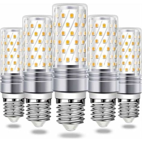 Lampadina LED a mais E27 16W, luce calda 6000K, 900LM, AC 230V, lampada a sospensione E27, fascio LED a 360°, confezione da 5 (1/3)