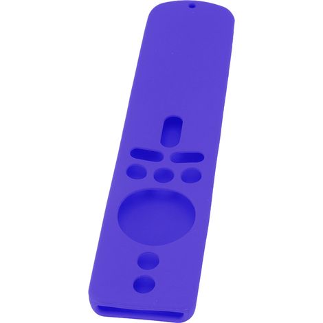 Étui de Protection en Silicone pour Télécommande Xiaomi TV Stick 4K, Anti-Dérapant avec Dragonne, Violet (1/5)