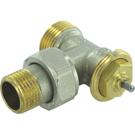 Comap – Corps thermostatique équerre 1/2" (15x21) – Mâle M22/M28 – Robinet Kv fixe pour régulation température – Double joint torique