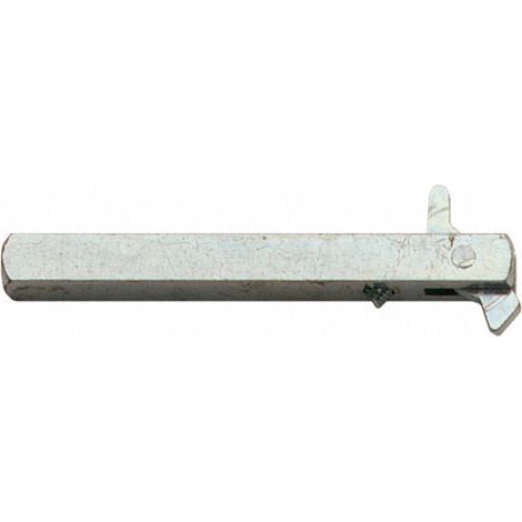 Wechselgarniturstift Vierkantstift 8mm Patentstift Vierkant mit Ausstellhaken 56-62mm