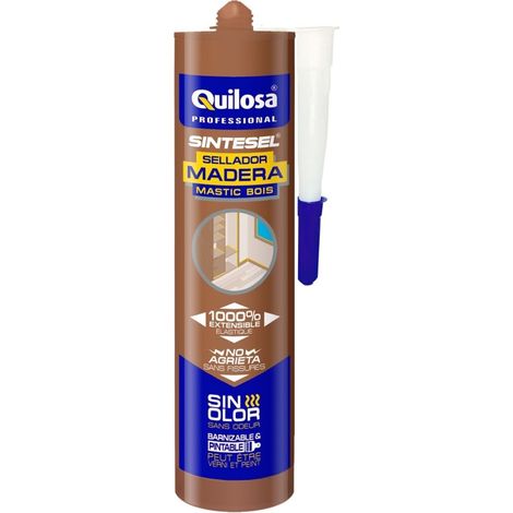 SINTESEL silicona sapely 300ml. , Sellador de silicona para juntas de madera Sintesel.
- Cartucho 300 ml.
- Color Sapelly.
- Acabado brillante
- Para interior y exterior.