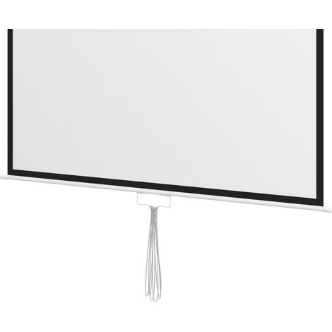 Toile de projection 152x152 cm 85 pouces 1:1 4K HD, écran de cinéma maison pour présentations professionnelles et bureau (1/5)
