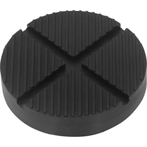 Floor Jack Rubber Pad Universal Jack Pad Adapter Clamp Weld Side Frame Rail Protector 125mm