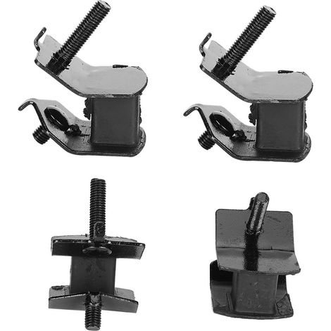 4-teiliges Set Antivibrations-Fußstützen mit Polsterung für Benzinmotorgeneratoren 168F/170F 2KW-3KW (1/5)