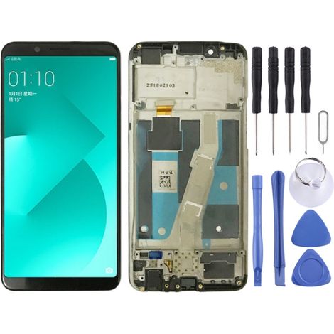 Compatible with the OPPO A83 TFT LCD touchscreen (with frame, color: black) (1/4)