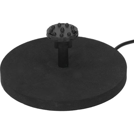 Fontaine Solaire de Jardin 5W avec Pompe Haute Performance, 75cm de Hauteur, 6 Buses, Relevage 180cm, Alimentation DC 10V pour Extérieur (1/5)