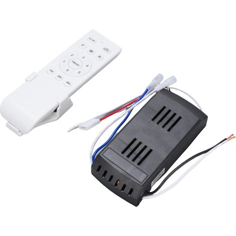 Kit de télécommande de ventilateur de plafond universel, récepteur de contrôleur de lumière DC 6 vitesses avec minuterie pour remplacement (1/5)