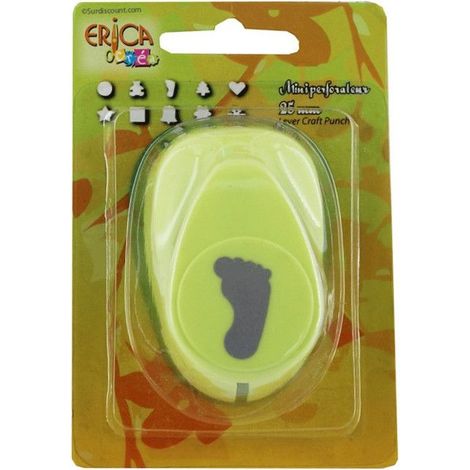 Mini Perforateur Vert Fantaisie Pied 15Mm - Erica