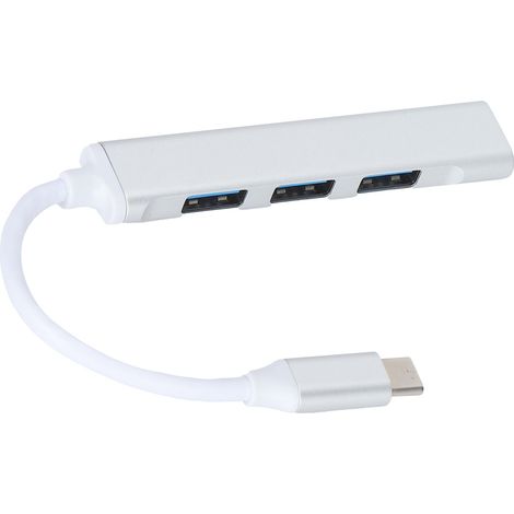 Adaptateur USB C 4 Ports Hub Multiport Universel pour MacBook Xiaomi Pro Air