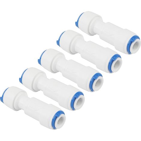 Pxyelec Valvola di non ritorno unidirezionale da 1/4 per sistema di osmosi inversa RO Pure Water 5pcs (1/5)