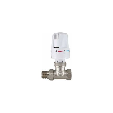 Vanne de radiateur thermostatique DN15 en laiton – Contrôle automatique température – Compatible chauffage au sol – Pression 1,6 MPA (1/5)