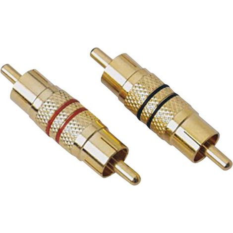 Sinuslive CVM Adaptateur RCA [1x Cinch-RCA mâle - 1x Cinch-RCA mâle] (1/2)