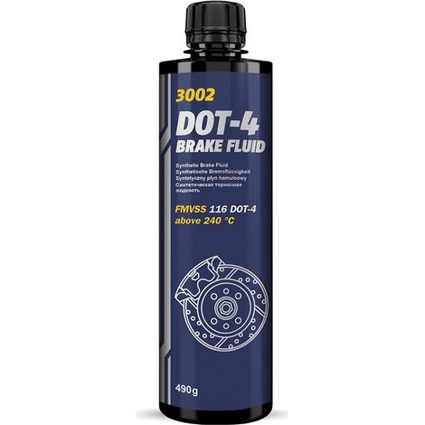 Líquido de frenos DOT4 Mannol 450 ml MN3002-05