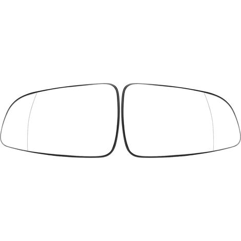 Set mit 2 Ersatz-Außenspiegelgläsern für H 2004-2009 – links und rechts, mit Klebefläche für einfache Montage – für besseres Fahrverhalten und längere Haltbarkeit (1/5)