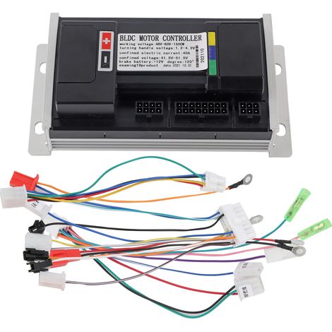 Contrôleur Électrique Scooter - Alliage D'aluminium - Dissipation Rapide De Chaleur - 48V-60V 1500W 40A Ou 60V-72V 1500W 38A - 1 Pièce (1/5)