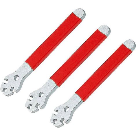 Correcteur De Réglage De Clé À Rayons - Acier Et Silicone - Pour VTT Et Vélos De Route - 3 Pièces (1/5)