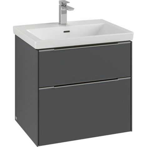 Villeroy & Boch Subway 3.0 Waschbeckenunterschrank, 2 Auszüge, (1/3)