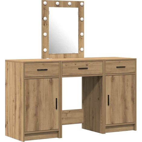 Maison Exclusive - Mesa Tocador Marrón 50 x 41 x 135 cm Madera de