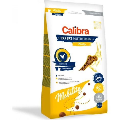 CALIBRA DOG Expert Nutrition Mobility Trockenfutter für Hunde, 12 kg