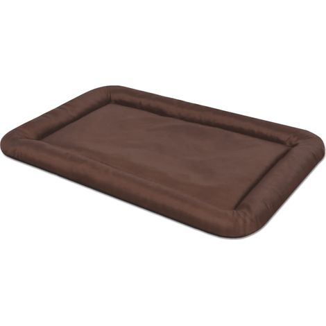 Coussin Panier pour Animal,Luxe Matelas pour chiens Taille L Marron -VA59412 (1/4)