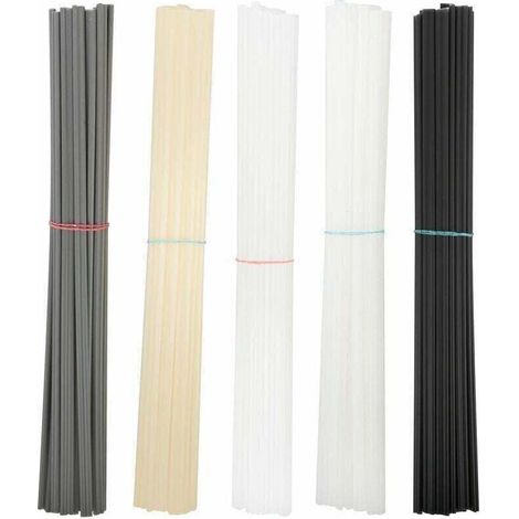100 bacchette per saldatura in plastica ABS/PP/PVC/PE per paraurti auto, pistola per saldatura in plastica/pistola ad aria calda