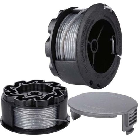 Compatible avec Bosch UniversalGrassCut 18 18-26 18-260 F016800570, bobine de fil et couvercle pour coupe-bordures. (1/5)