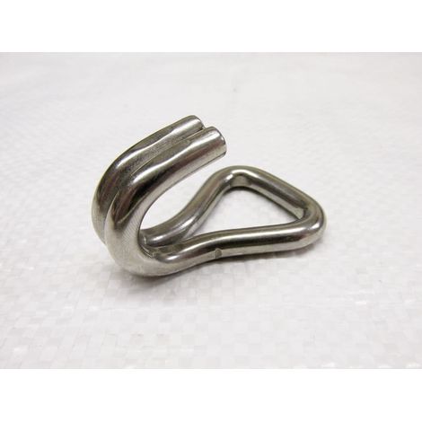 25MM J Claw Hooks Stainless Steel (0.8 Ton Ratchet Lashing Webbing Secure Fitting)