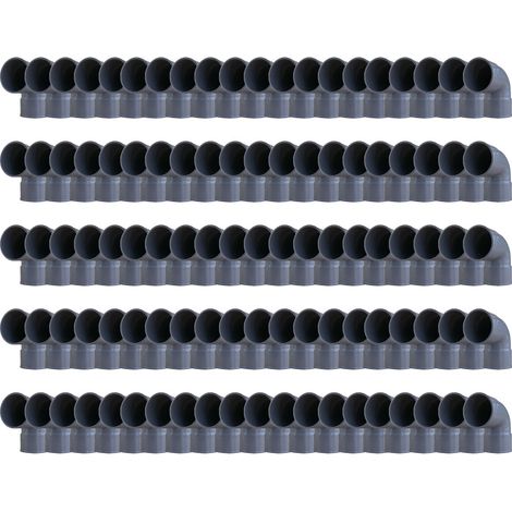 100 raccords PVC 87°30 Femelle/Femelle Ø50 - First Plast (1/5)