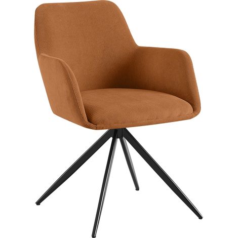 Esszimmerstuhl Olema Cord orange