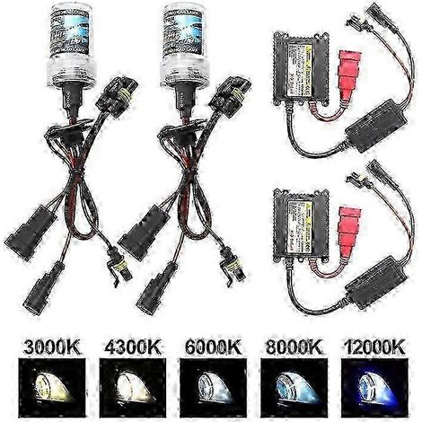 Xenon-Vorschaltgerät-Set für Autos - schlanke HID-Lampen 35W-55W H1 H7 8000K 12000K (6000K 35W-9005-HB3)