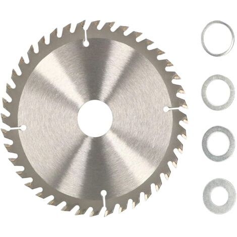 Lame de scie en carbure pour bois 40 dents Ø 180 mm + anneaux réducteurs-NANOTEH (1/5)